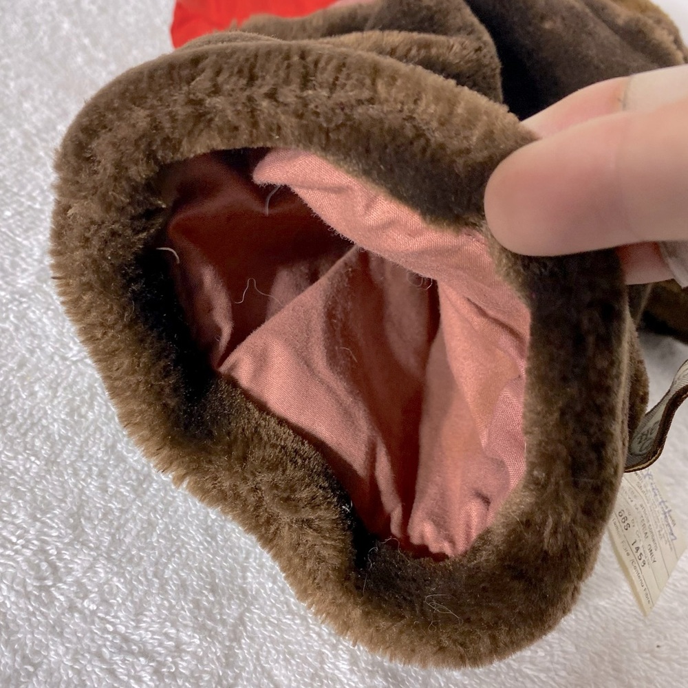 Vintage The Heritage Collection Wrinkles Brown Plush Dog Hand Puppet 310278 - Picture 13 of 14